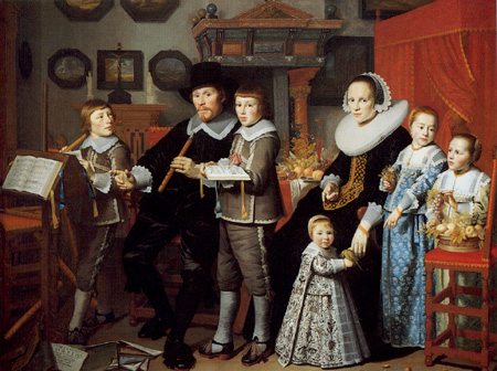 Portrait de la famille musicale van der Dussen
